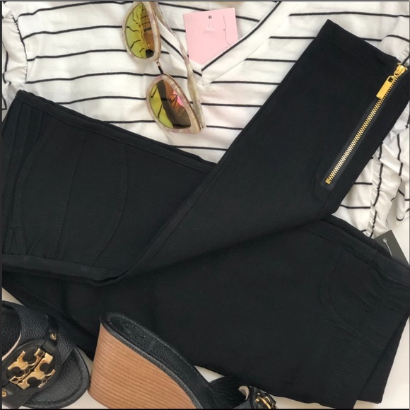 RESTOCKED💖Black Bette Moto Legging - Picture 2 of 3